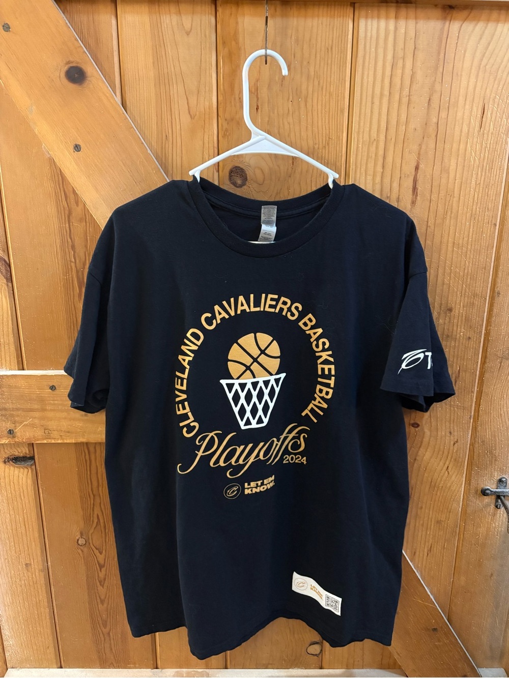 Cleveland Cavaliers Playoffs 2024 T-Shirt - Black & Gold